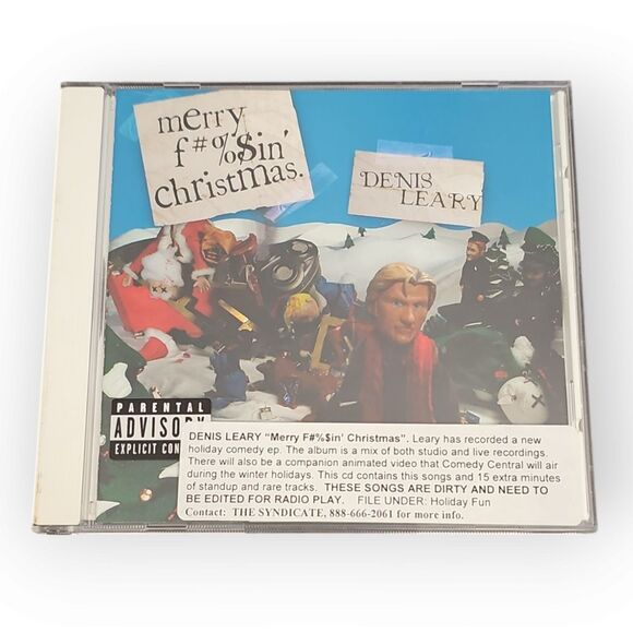 Denis Leary – Merry‎ F#%$in' Christmas [2004 Promotional CD] - Picture 1 of 3